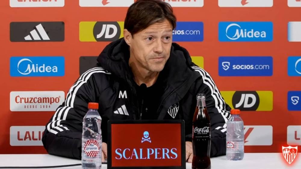 L'entraîneur de Séville, Matías Almeyda, s'excuse et qualifie la suspension d'"injustice"