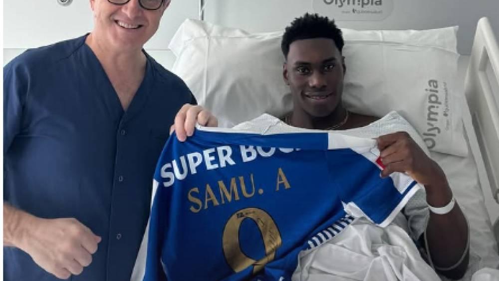 سامو أوموروديون يخضع لعملية جراحية ناجحة في الركبة