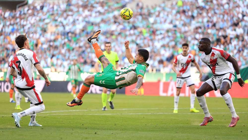 Le but de Palazón offre le point du match nul au Rayo Vallecano face au Real Betis