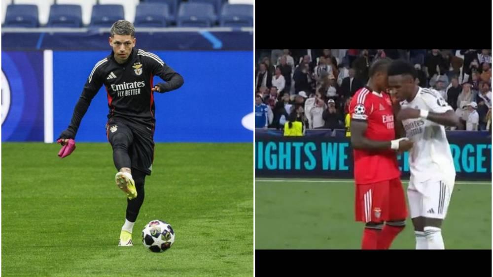 Crise à Benfica : Prestianni soutient les critiques contre un coéquipier pour le maillot de Vinicius Jr.