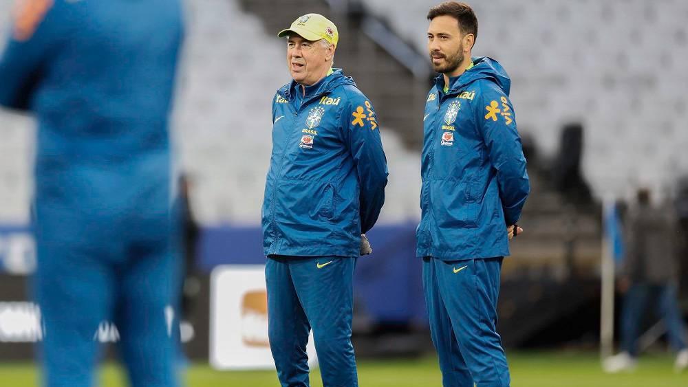 نجل أنشيلوتي يعود لتعزيز الطاقم الفني لمنتخب البرازيل قبل مونديال 2026