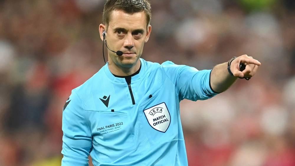 "يويفا" يعين الفرنسي توربان حكماً لمواجهة مانشستر سيتي وريال مدريد