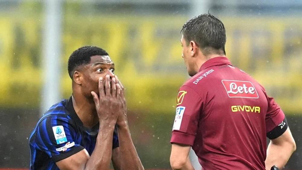 لجنة الحكام الإيطالية تؤكد خطأ مانغانييلو في عدم احتساب ركلة جزاء لإنتر ميلان