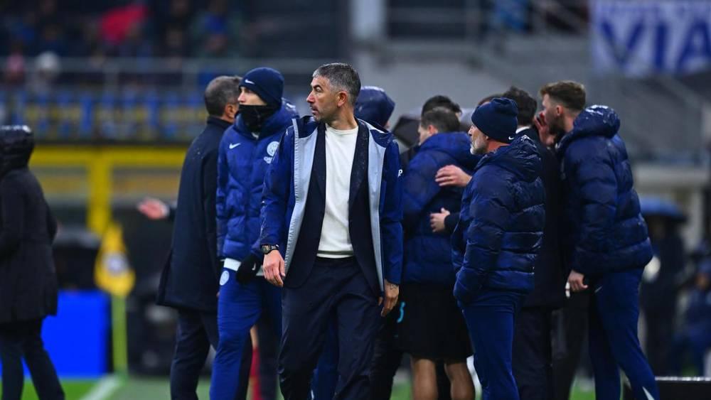 غياب تشيفو عن مقاعد بدلاء إنتر ميلان أمام فيورنتينا وكولاروف مهدد بالإيقاف