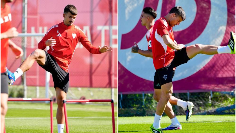 إشبيلية يستأنف تدريباته لمواجهة أوفييدو بظهور أول للمدرب غارسيا بلازا