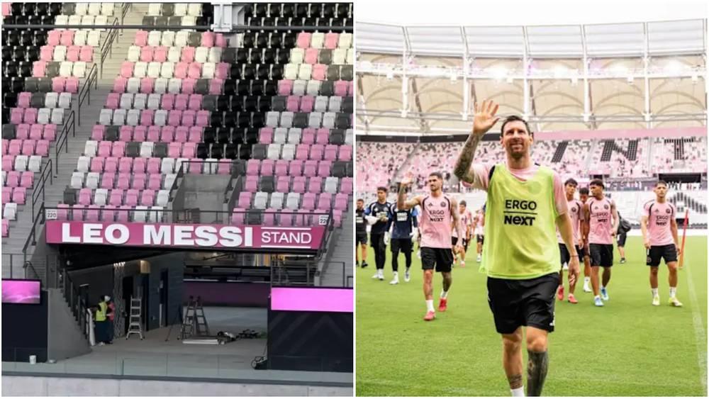 كلّف 350 مليون دولار ويتضمن مدرجا باسم ميسي.. إنتر ميامي يفتتح ملعبه الجديد "إن يو" غدًا الأحد