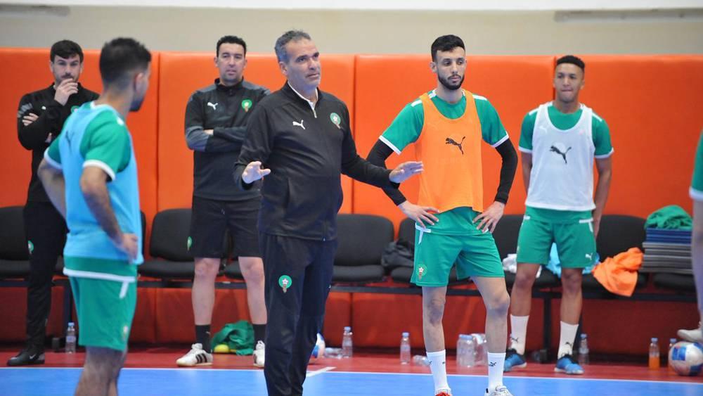 المنتخب المغربي للفوتسال يختتم تحضيراته لمواجهة كاب فيردي في دوري بركان الدولي