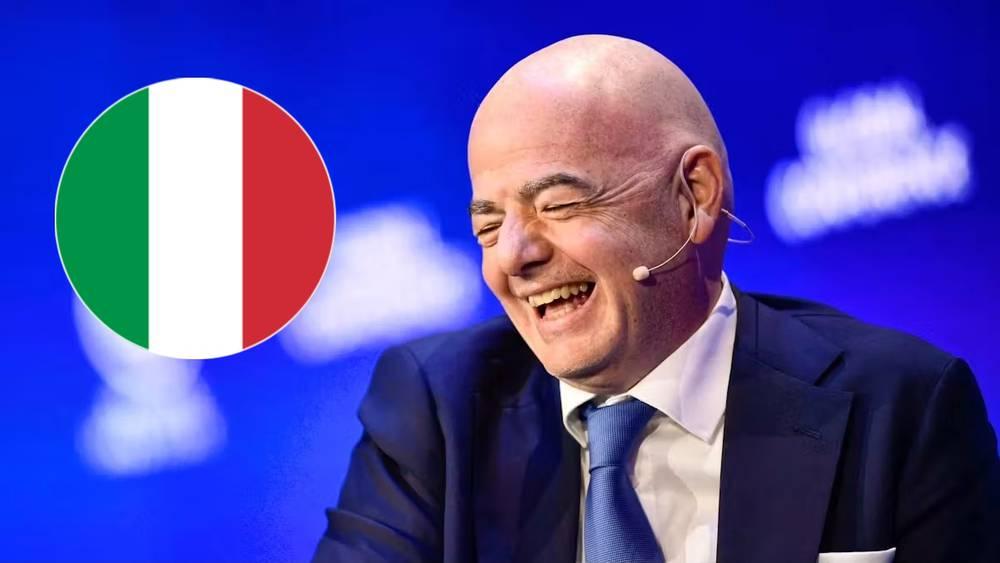 إنفانتينو: "بزيادة العدد إلى 64 منتخبًا قد تتمكن إيطاليا من التأهل لكأس العالم.. بل يمكننا رفعه إلى 228 منتخبًا لنرى إذا كان ذلك ممكنًا"