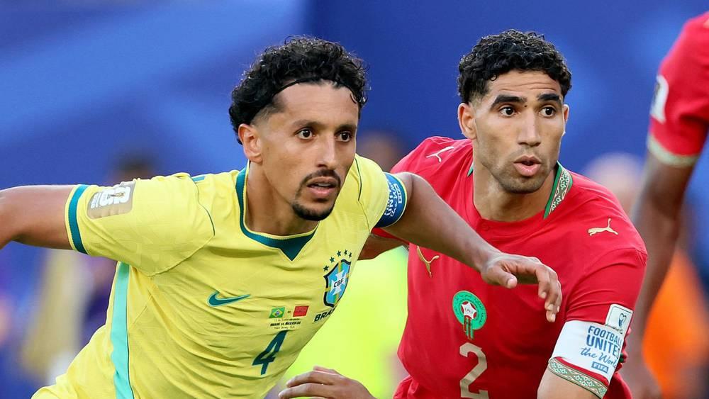 حكيمي: "لعبنا ضد أحد المرشحين للتتويج بكأس العالم.. يجب أن نتعلم من أخطائنا"