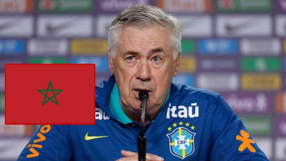 أنشيلوتي: "لست محبطا ولا راضيا عن نتيجة التعادل والمغرب يلعب بشكل جيد وهو منتخب منظم جدا"